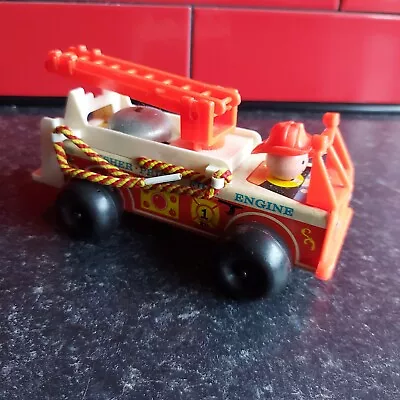 Buy Vintage     Fisher Price   Fire Engine  • 5£