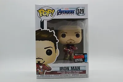 Buy #529 Iron Man Unmasked Avengers Endgame Marvel Funko Pop In Protector • 22.99£