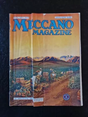 Buy Meccano Magazine #1 January 1931 Antique Toy Magazine Hornby • 2.57£