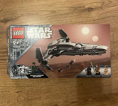 Buy Lego Star Wars Maul's Sith Infiltrator - Set 75383 New In Box - Build Only • 21.49£