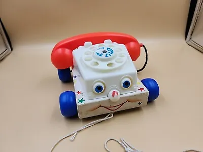 Buy Vintage Fisher Price Chatter Telephone 1961 Made In Belgium Retro Toy • 10£