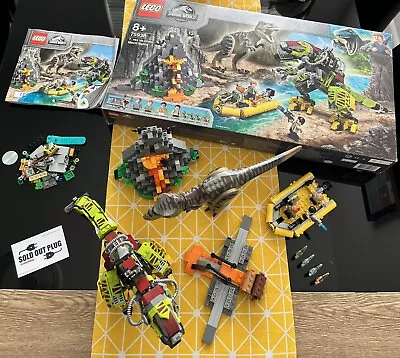 Buy LEGO 75938 Jurassic World T.Rex Vs Dino Mech Battle - 99% Complete Incl Mini-fig • 69.99£