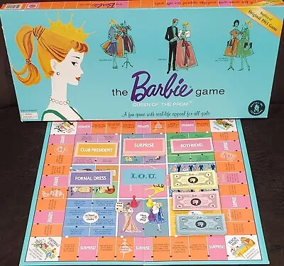 Buy Barbie Game Queen Of The Prom 1994 Replica Of The Original 1961 • 38.57£