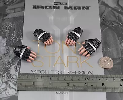 Buy Hot Toys Mech Test Gloved Repulsor Hands Iron Man MMS582 1/6 Scale Loose Parts • 28.95£
