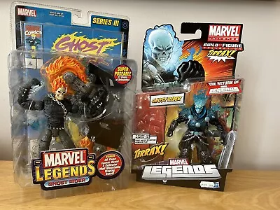 Buy Marvel Legends Ghost Rider Bundle. Toybiz Series 3, Terrax Wave • 55£
