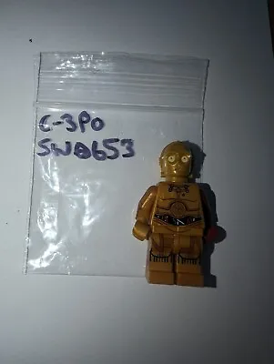 Buy LEGO Star Wars C-3PO - Dark Red Arm Minifig 5002948 SW0653 • 6.69£
