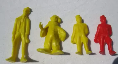 Buy Lot Of 4 Palmer Circus Sideshow Plastic Figures 1960s Tall Man Clown Ring Master • 18.94£