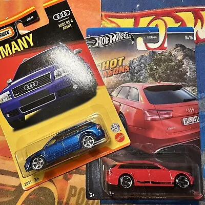 Buy Audi RS6 Avant Pair - MBX Germany Exclusive & HW Hot Wagon - BOXED Shipping • 19.95£