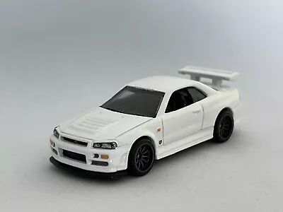 Buy Hot Wheels Premium Nissan Skyline Gt-r R34 White From Collector Set 2021 • 29.99£