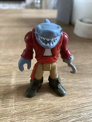 Buy Fisher-Price Imaginext Pirate Shark Captain Action Figure UK Stock • 4.99£