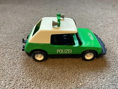 Buy Vintage Playmobil Italian Police Car With Figure • 6.99£