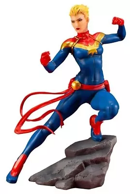 Buy Series ARTFX+ PVC Statue 1/10 Captain Marvel 17 Cm RRP £99.99 Lot H1382 • 71.99£