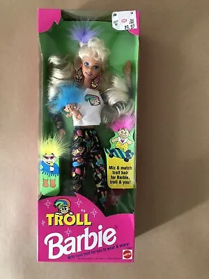 Buy Barbie Troll #10257 Nrfb Made In China 1992 • 214.12£