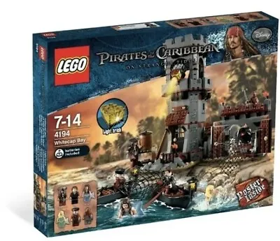 Buy Lego Pirates Of The Caribbean / 4194 Whitecap Bay / Very Rare✔ Bnib New Sealed✔ • 189.90£