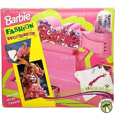 Buy Barbie Doll Fashion Decorator System With Refill Kit (1993) • 43.37£