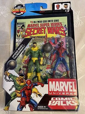 Buy Marvel Universe Secret Wars Spider-Man & Thunderball Action Figures. New-Mint • 25£