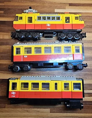 Buy Vintage LEGO Train: Inter-City Passenger Train (7740) Circa 1980: Working Order  • 150£