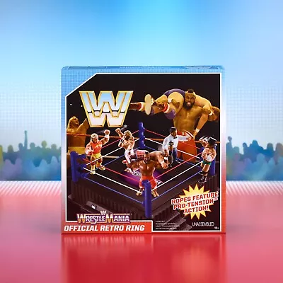 Buy WWE MATTEL WRESTLEMANIA RETRO Wrestling Figures Ring New &  SEALED HASBRO Style • 59.99£
