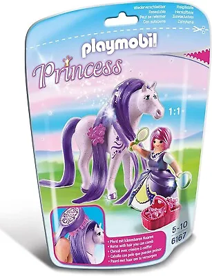 Buy Playmobil 6167 Collectable Princess Viola With Horse For Grooming And Dressing • 9.99£