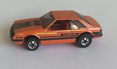 Buy Vintage 1979-1981Hot Wheels Ford Mustang Cobra Turbo V RARE ORANGE • 8.50£