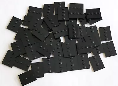 Buy LEGO Series Minifigures Black Baseplates X50 Plate Parts Display Stands - VGC • 6.99£