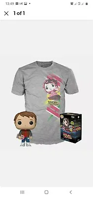 Buy New Funko Back To The Future POP & Tee/ T Shirt - Great Gift • 34.95£