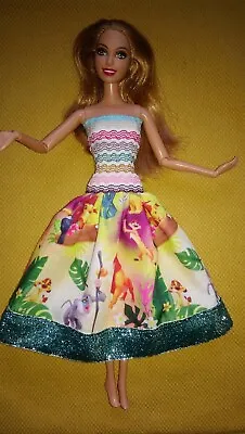 Buy Barbie Dress Dollwear Princess Disney Lion King Ball Dress K58 • 5.19£
