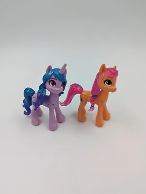 Buy My Little Pony MLP G5 New Gen Figure Bundle Izzy Moonbow And Sunny Starscout • 9.99£