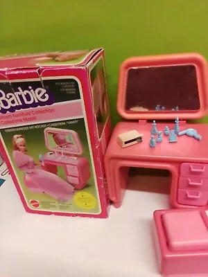 Buy Barbie Mattel Dream Furniture Collection Furniture Collection #2469 Hairdresser Doll • 51.37£