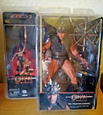 Buy NECA TOYS CONAN  BARBARIAN PIT FIGHTER Rare New Oop Mancave Figure Collectible • 119.99£