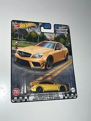 Buy Hot Wheels 2023. 12 Mercedes-Benz C 63 AMG Coupe Black Series Yellow. Brand New • 10.50£