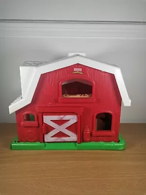 Buy Fisher Price Little People Farm Barn Yard Toy Barn Only  Animal Noises Free UK P • 19.95£