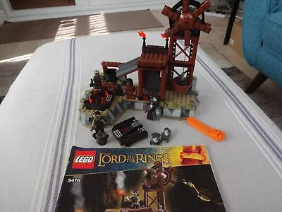 Buy Lego Lord Of The Rings 9476The Orc Forge 100% Complete (No Box) • 49£