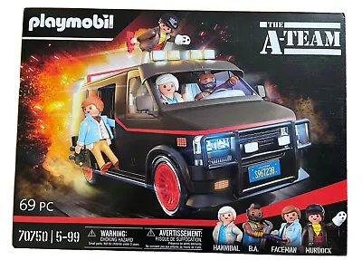Buy Playmobil 70750 The A-Team Van Hannibal B.A. Faceman Murdock Movie Car GMC NEW • 51.38£