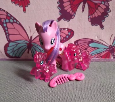 Buy My Little Pony G4 Rare Cupcake/Sugarcup, 2x Matching Mini Figures & Comb. Mint • 85£