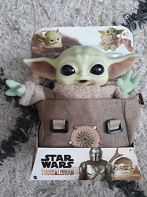 Buy Baby Yoda Toy Plush  The Mandalorian  11inch Tall  Talking Toy New • 38.99£