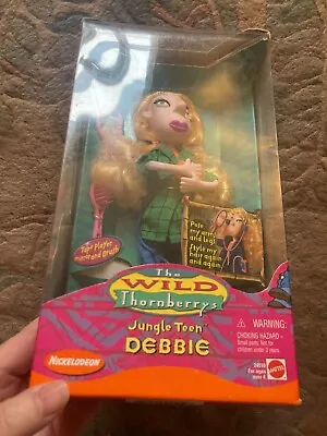 Buy Vintage 90s Wild Thornberrys Nickelodean Mattel Jungle Teen Debbie • 54£