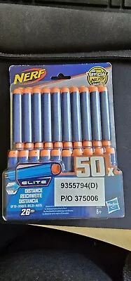 Buy Nerf Elite 2.0 50 X Dart Refill Pack Nerf Darts Refills - New & Sealed Genuine • 8.93£