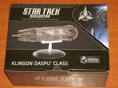 Buy Star Trek Discovery Starships: #24 Klingon Daspu' Class Starship Eaglemoss 2020 • 29.99£