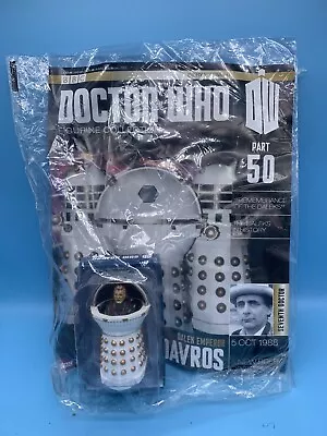 Buy Bbc Dr Doctor Who Eaglemoss Figurine Collection 50 Dalek Davros Figure & Mag • 20£