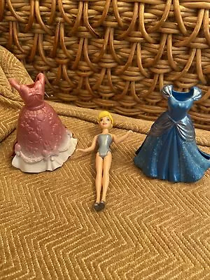 Buy Disney Princess Cinderella Magiclip Magic Clip Doll & 2 Dresses • 10.99£
