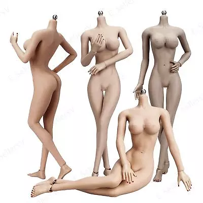 Buy JIAOU DOLL 1/6 XL LARGE BUST Seamless Female Body For 12  Figure Phicen HOT TOYS • 48.80£