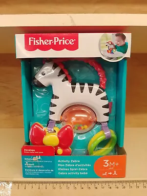 Buy Fisher Price FGJ11 Activity Zebra, NEW, Baby Sensory Play • 14.97£