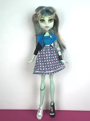 Buy Monster High Doll Frankie Stein 13 Wishes With Fashion Pack Clothes • 22.60£