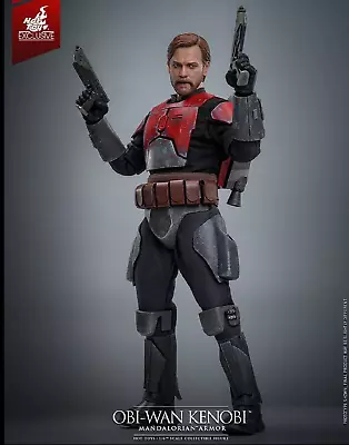 Buy New Hot Toys Star Wars Mandalorian Armor 1/6 Obi-Wan Kenobi Collectible Figure • 429£