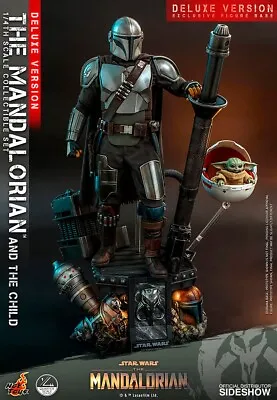 Buy Hot Toys 1:4 The Mandalorian And The Child DELUXE Set Brand New In Shipper • 599£