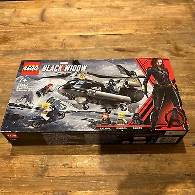 Buy Lego Marvel Black Widow Helicopter Chase 76162 New Sealed (slight Wear To Box) • 34.90£