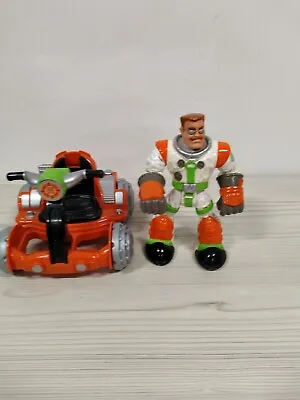 Buy Fisher Price Rescue Heroes Vintage Figure With Rare Vehicle • 15.99£
