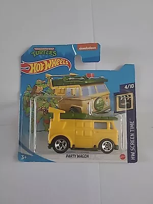 Buy Hot Wheels TMNT Turtles Party Wagon Brand New Boxed • 3.99£