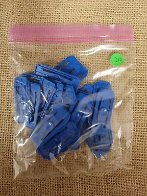 Buy 2013 New 20 Pack Opened Bag- Hot Wheels Blue Track 3D Connectors • 15.12£